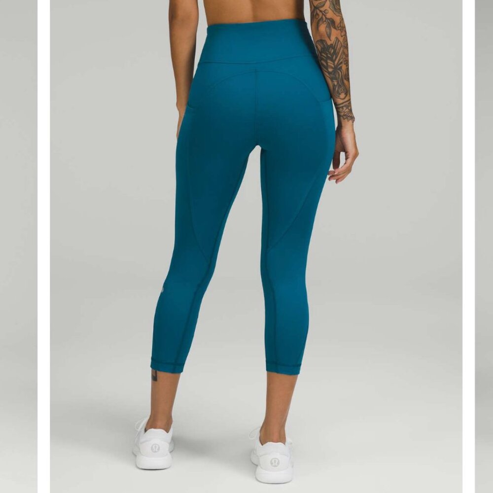 Lululemon 10 All the Right Places High-Rise Drawcord Waist Crop 23” SIZE 10